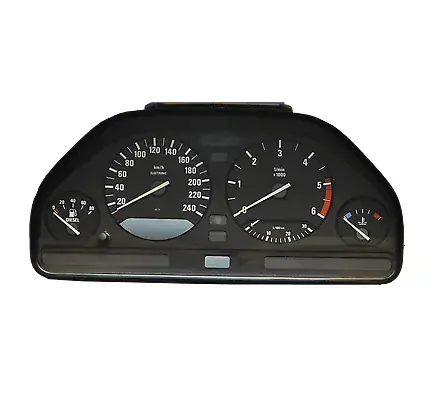 Displej + pásek k opravě pixelů tachometru + automat - BMW 5 - E34