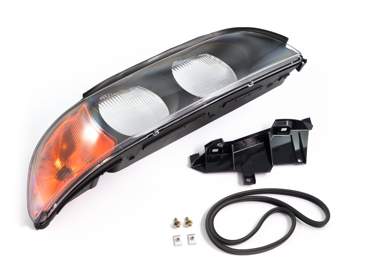 BMW E39 - Nové kryty (Plexi) světel - Předfacelift - Oranžový blinkr